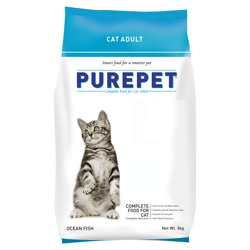 Purepet Cat 3kg - Dry Cat Food