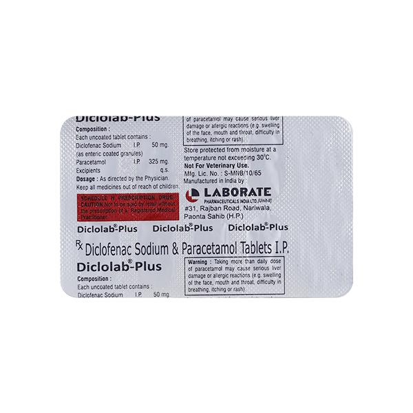 Diclolab Plus Yellow Tablet