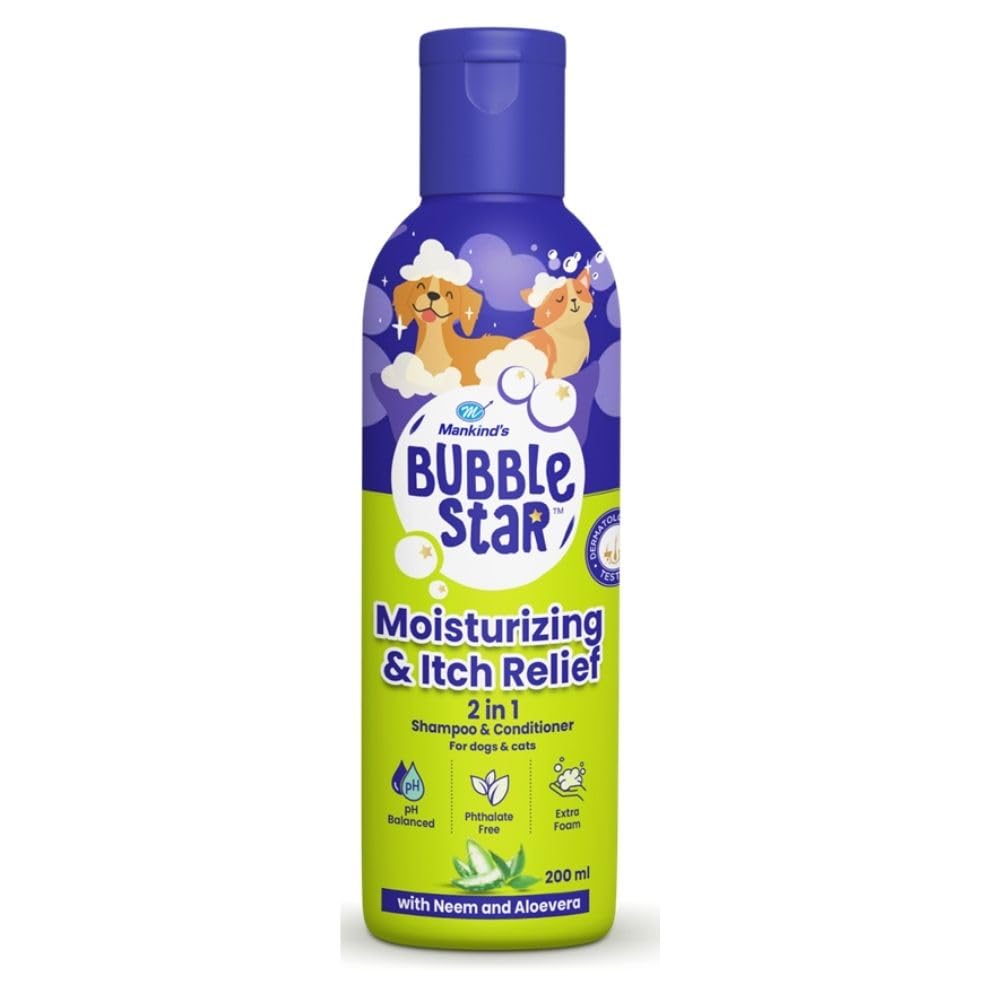 Mankind Shampoo Bubble Gum Pet Grooming
