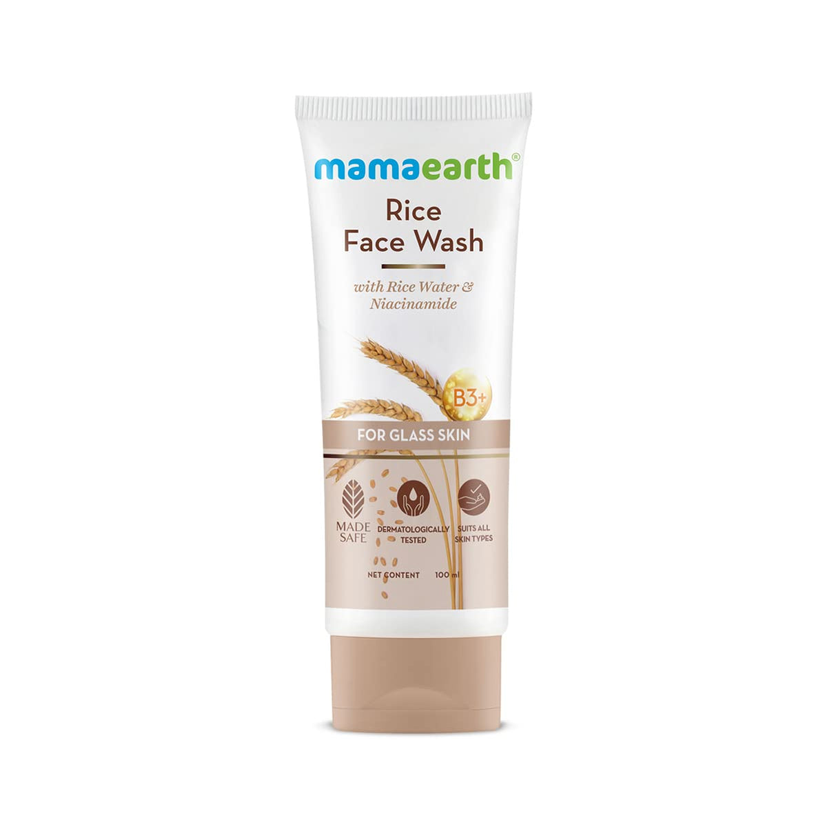 Mama Earth Rice Face Wash Small