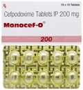 Monocef O 200 Mg