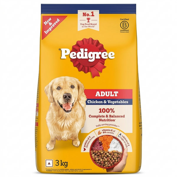 Pedigree Adult 3 kg Dry Dog Food