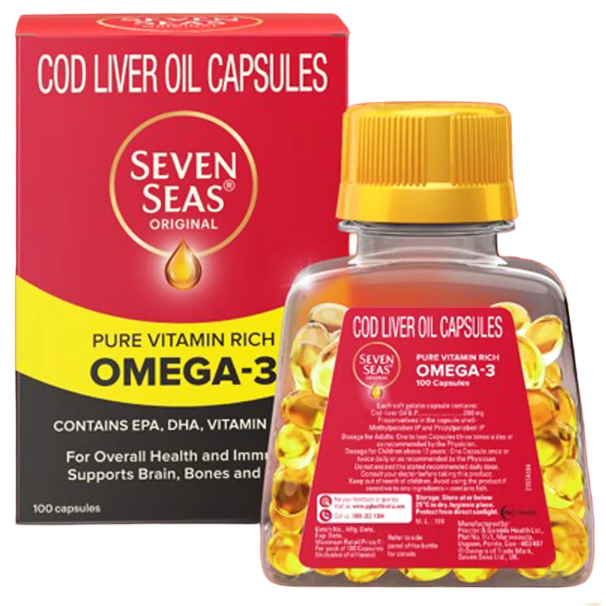 Seven Seas Cod Liver Oil Capsule
