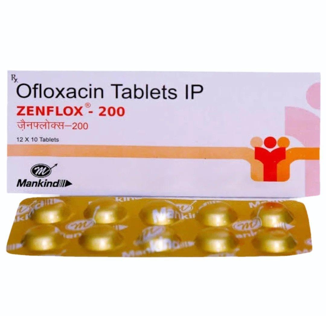 Zenflox 200 Mg Tablet