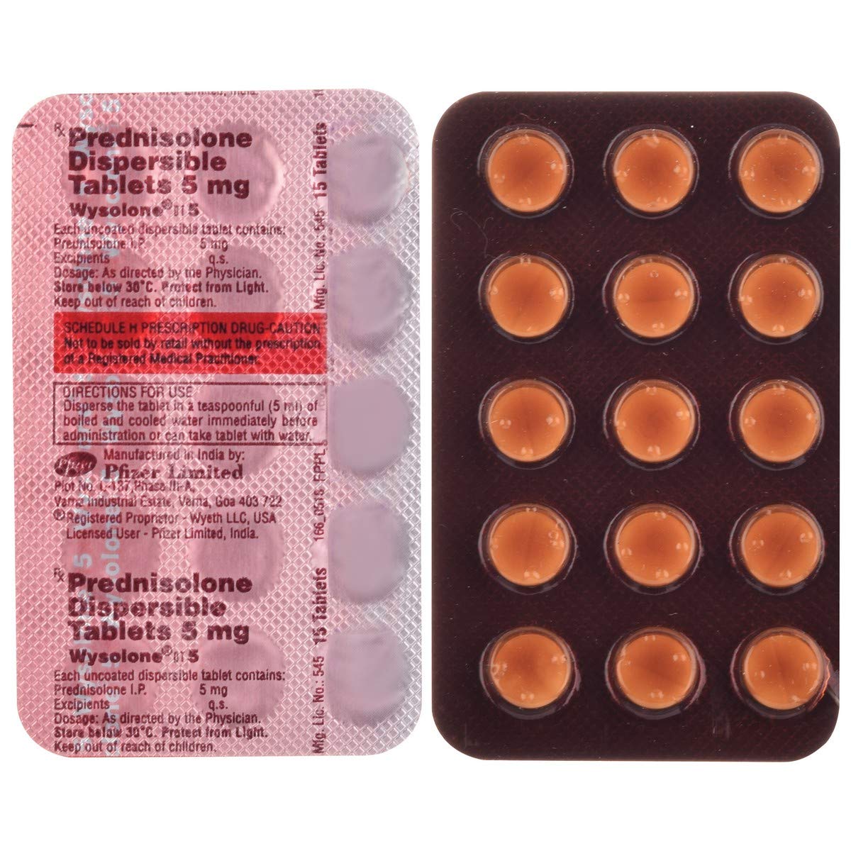 Wysolone 5 mg Tablet
