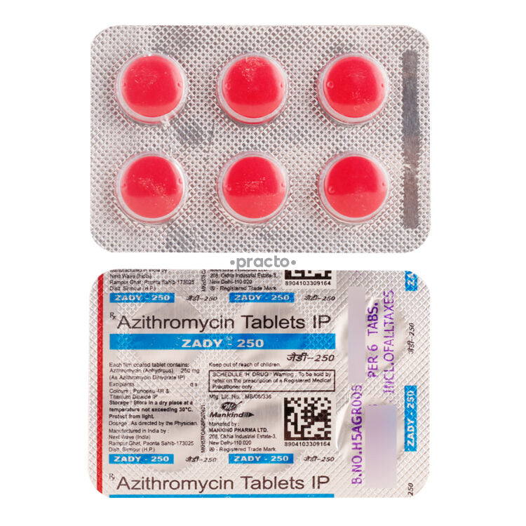 Zady 250 mg Tablet